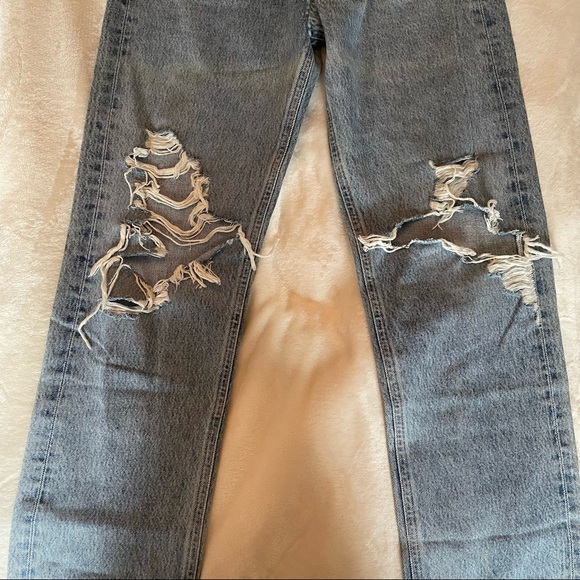 90s jeans denim Loose Fit in Fall Out Agolde - Picture 6 of 16